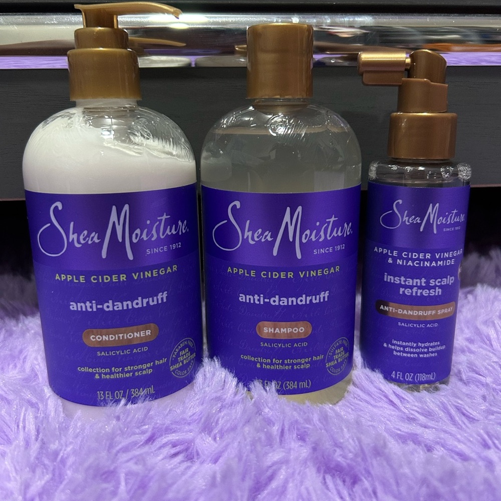 Shea Moisture Anti-Dandruff Hair Care Bundle